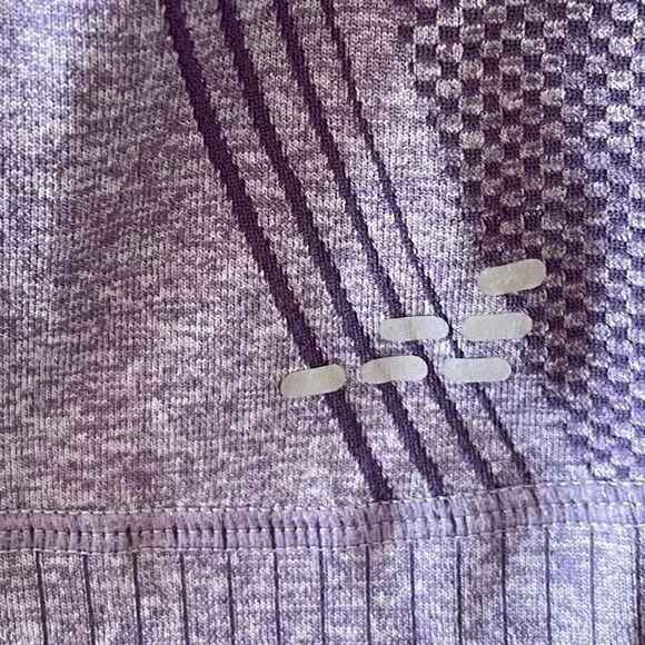 BCG Heather Purple Women’s Crewneck Long Sleeves Thumbhole Sporty SZ M #1150 - Picture 10 of 14